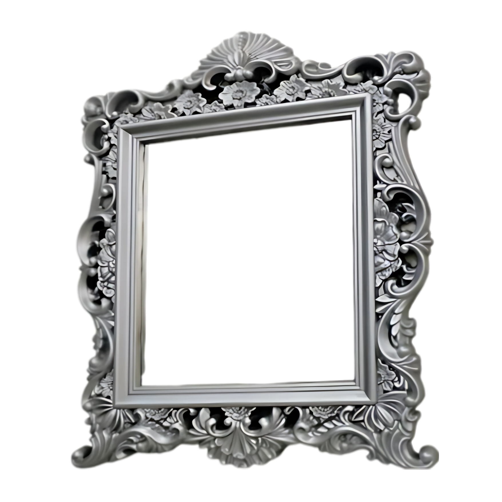 Espejo Carlos XL Plata Virreinal