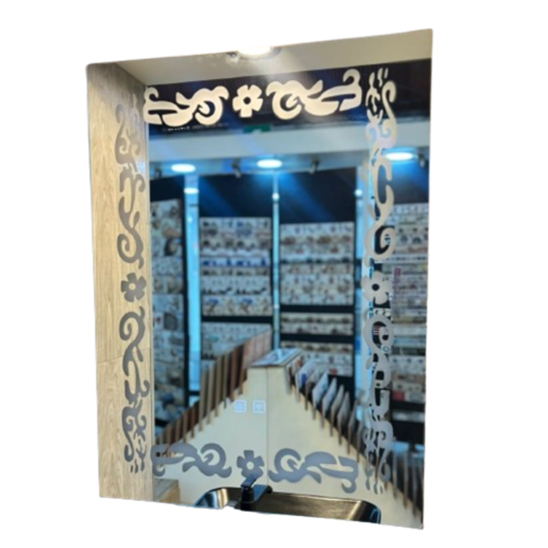 Espejo Touch con luz led elegante Deluxe