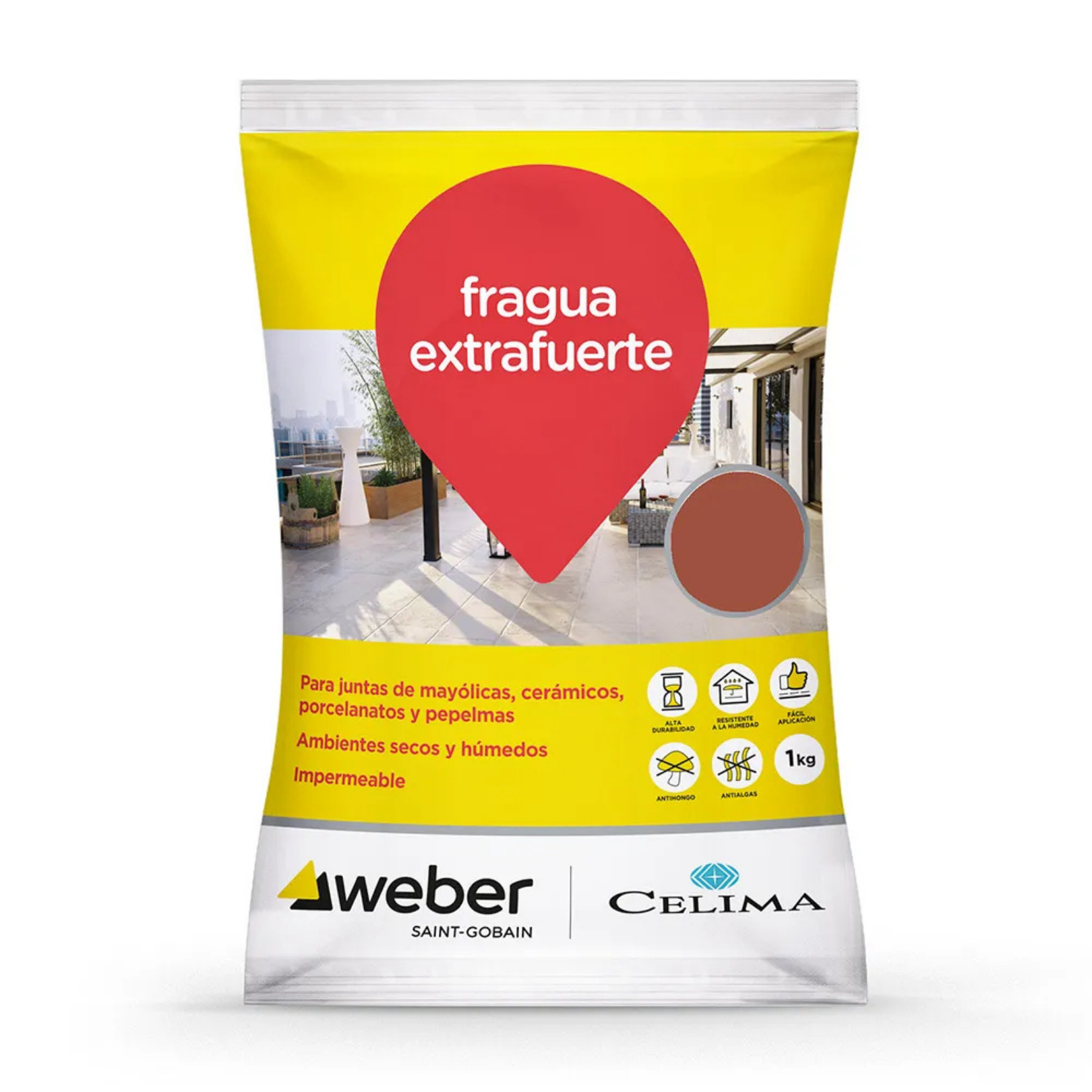 Fragua Premium Crepusculo 1 kg Celima Weber